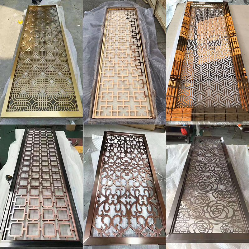 不銹鋼屏風款式匯總 不銹鋼屏風款式匯總